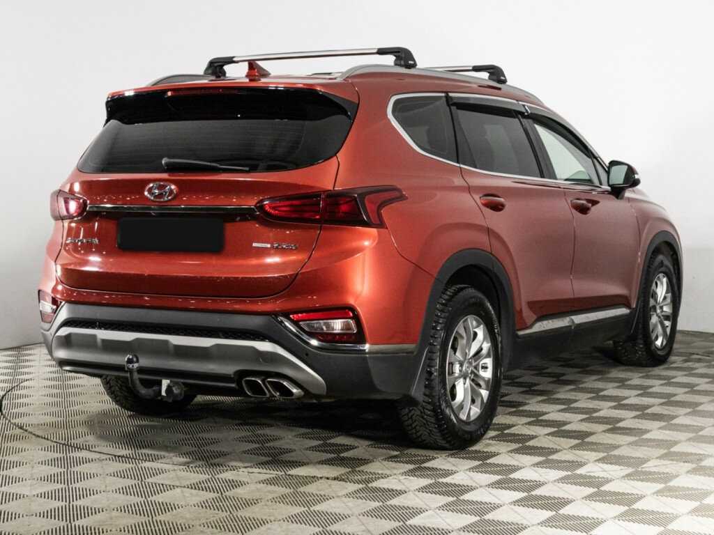 Hyundai Santa Fe с пробегом — 2019 год. Фото: #4