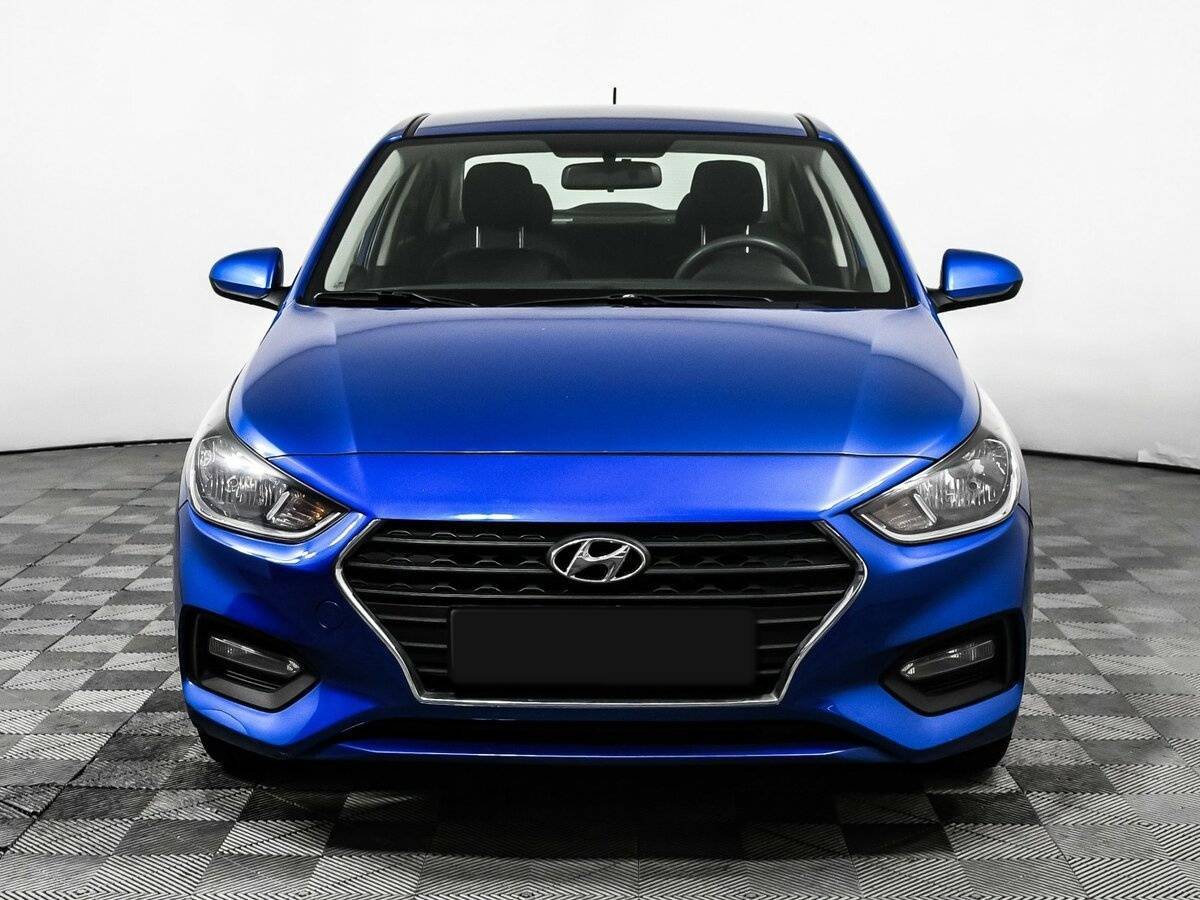 Hyundai Solaris с пробегом — 2018 год. Фото: #1