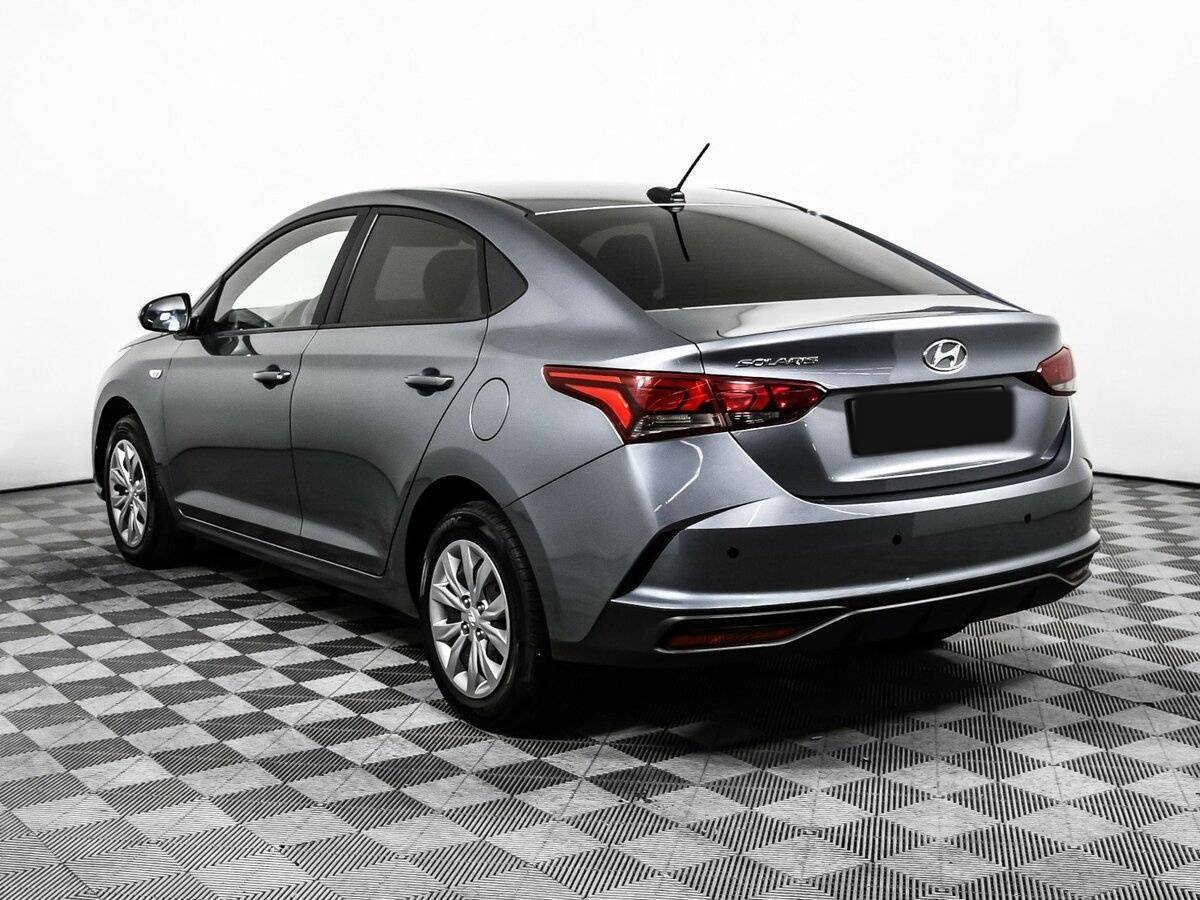 Hyundai Solaris с пробегом — 2020 год. Фото: #6