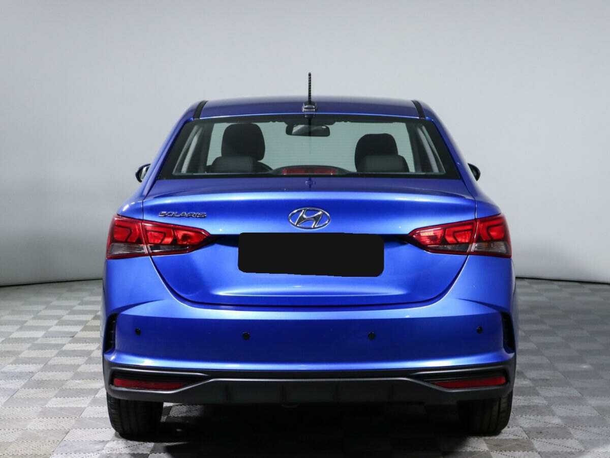 Hyundai Solaris с пробегом — 2021 год. Фото: #4