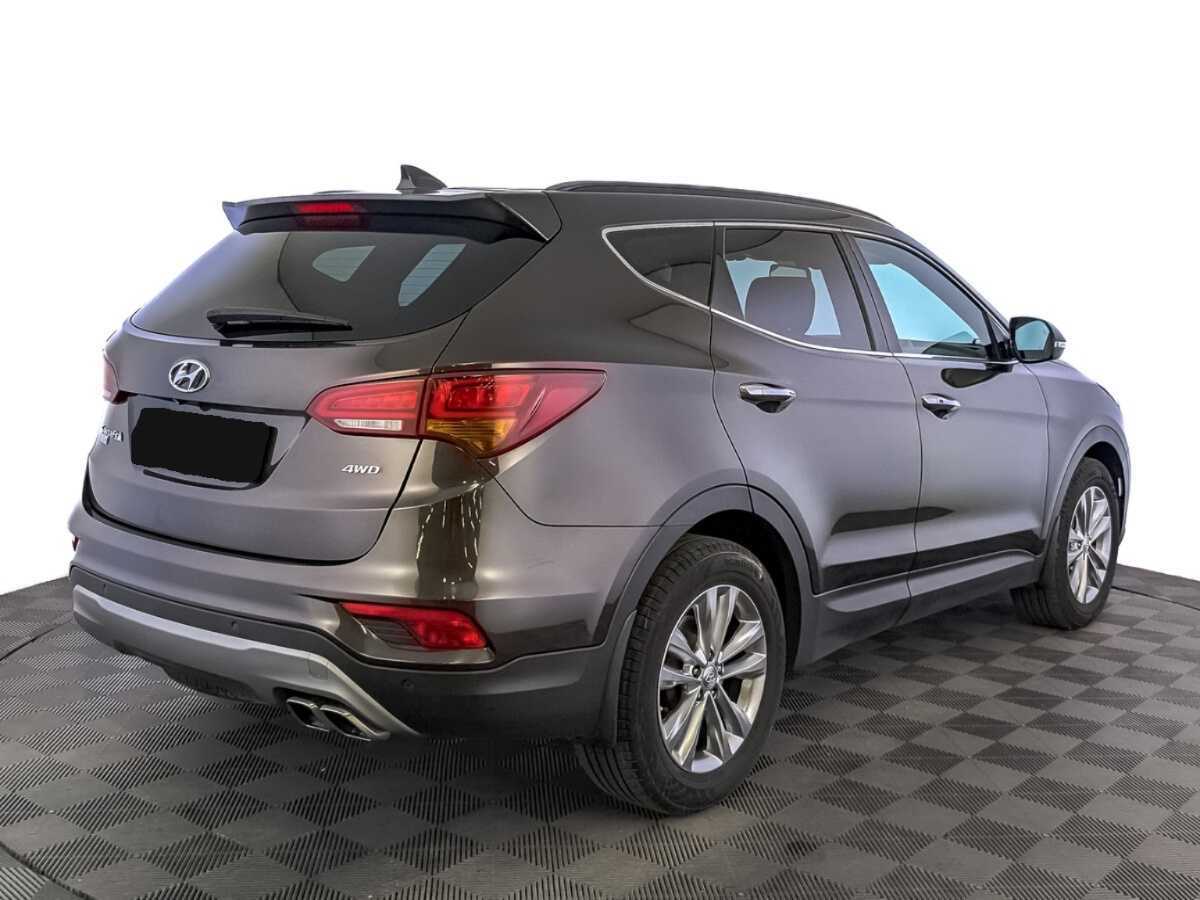 Hyundai Santa Fe с пробегом — 2017 год. Фото: #4