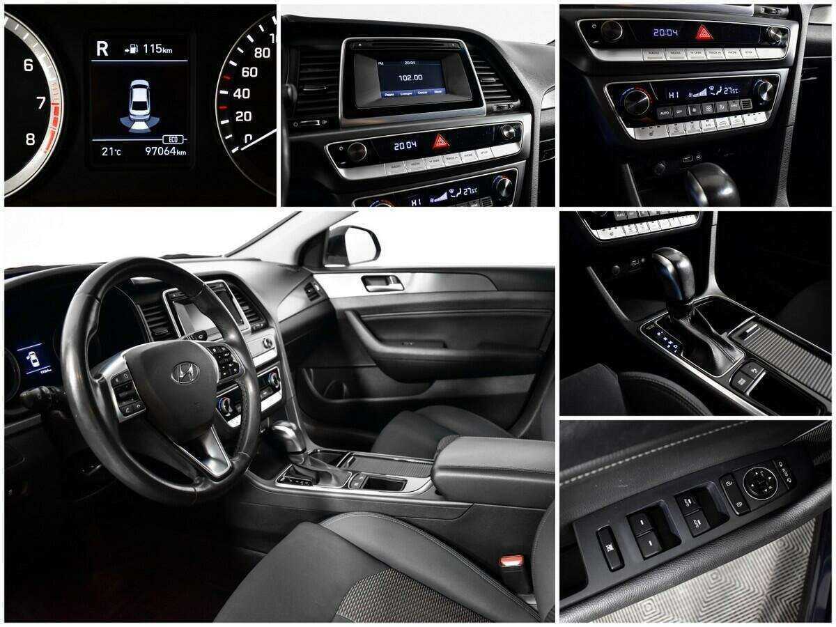 Hyundai Sonata с пробегом — 2017 год. Фото: #12