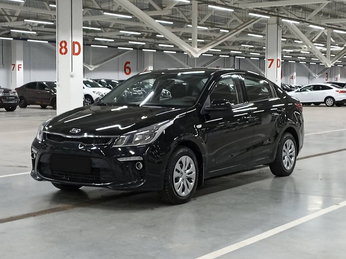 Kia Rio с пробегом — 2019 год. Посмотреть фото
