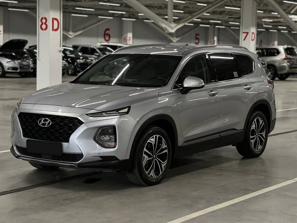Hyundai Santa Fe с пробегом — 2019 год. Фото: #0