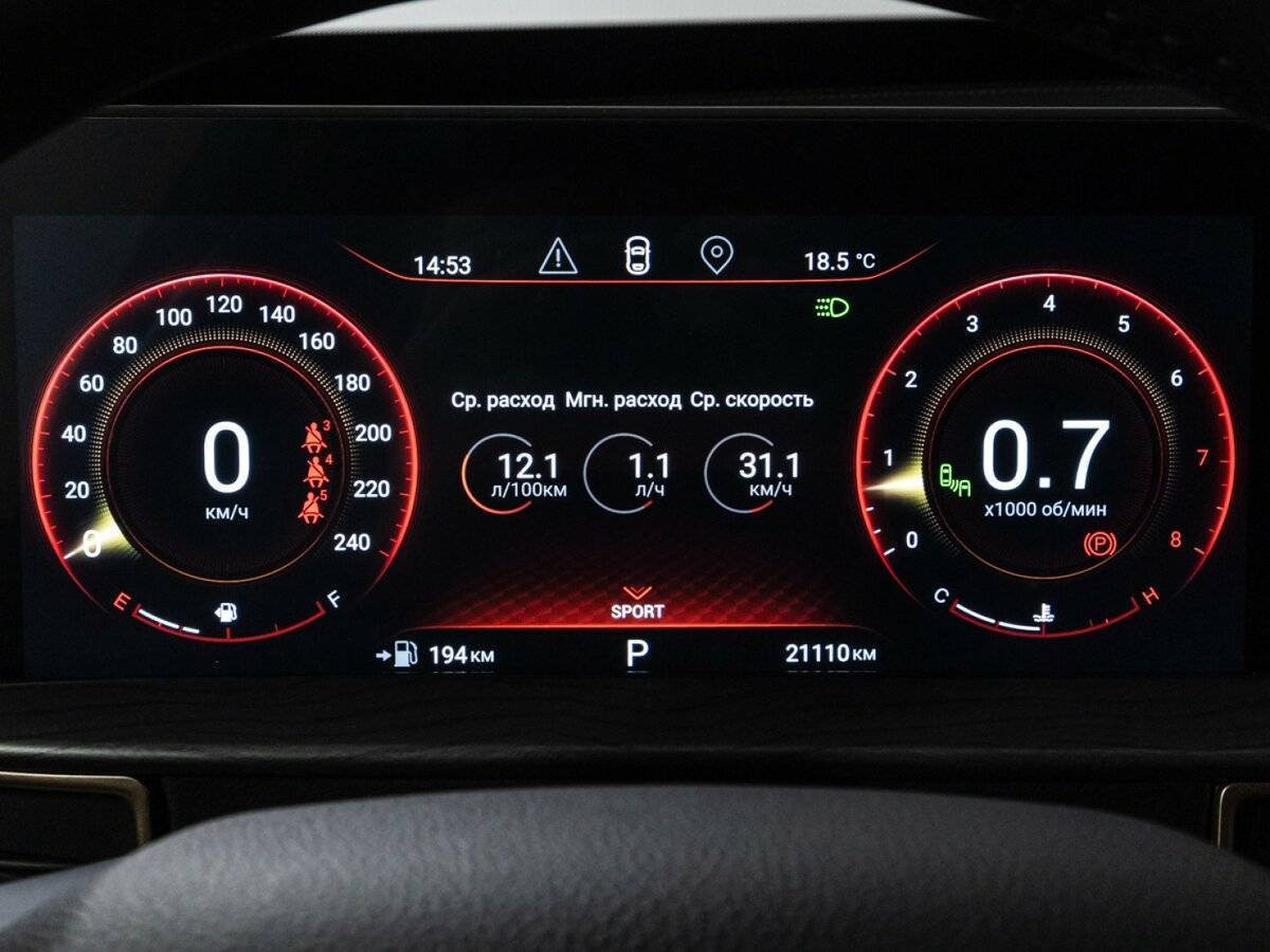 EXEED LX с пробегом — 2023 год. Фото: #11