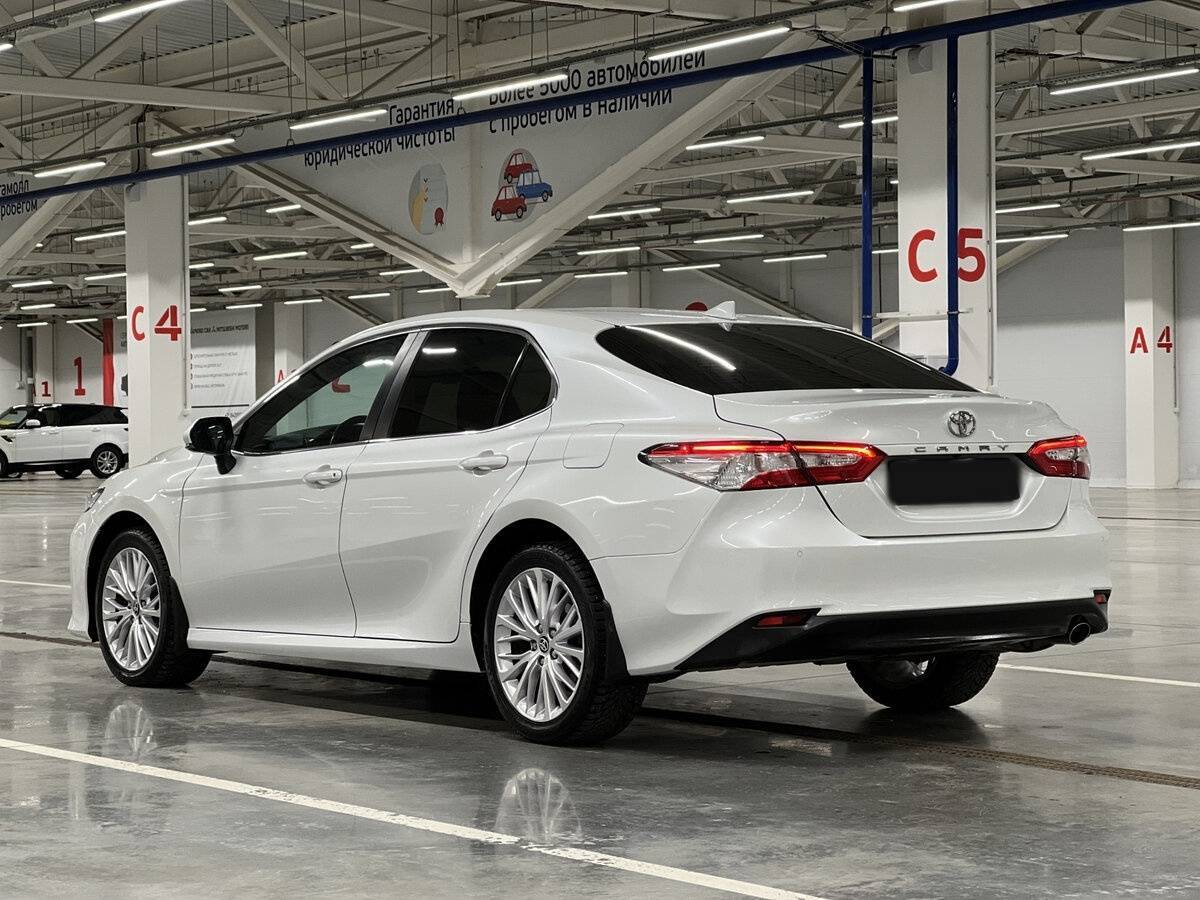 Toyota Camry с пробегом — 2021 год. Фото: #6