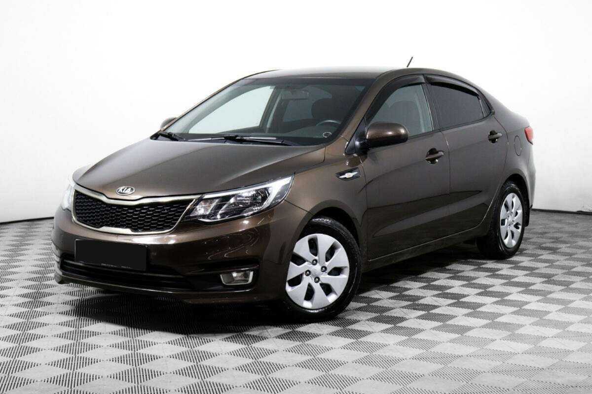 Kia Rio с пробегом — 2016 год. Посмотреть фото