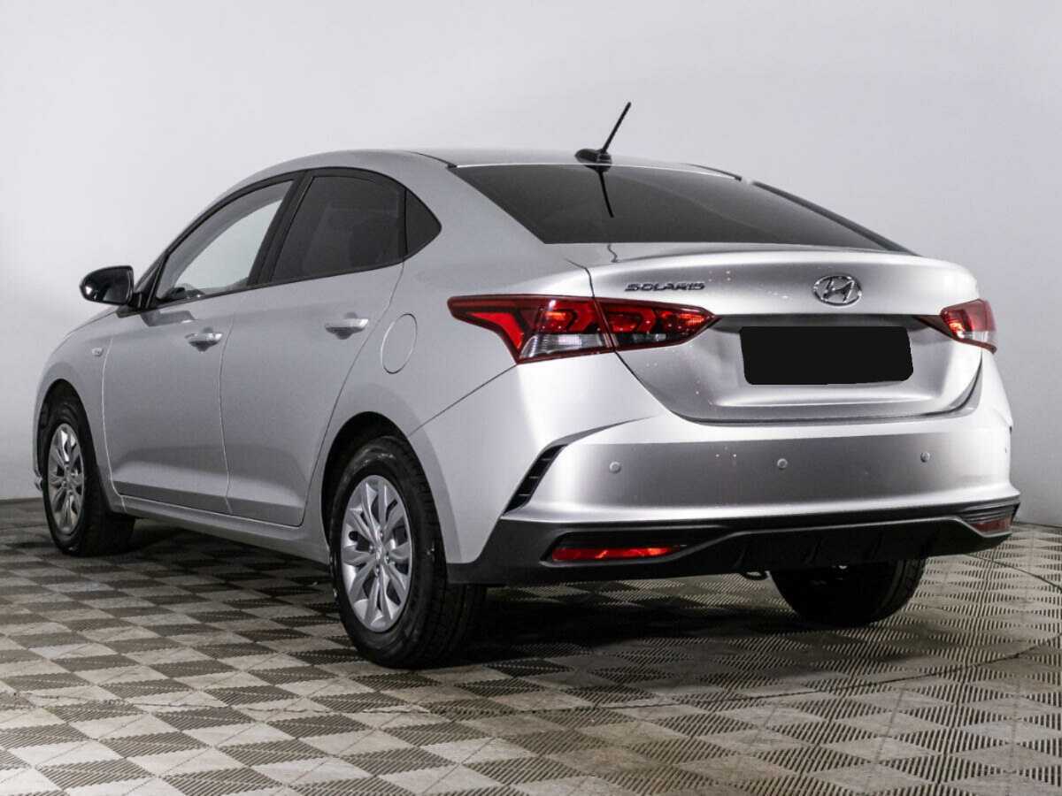 Hyundai Solaris с пробегом — 2021 год. Фото: #6