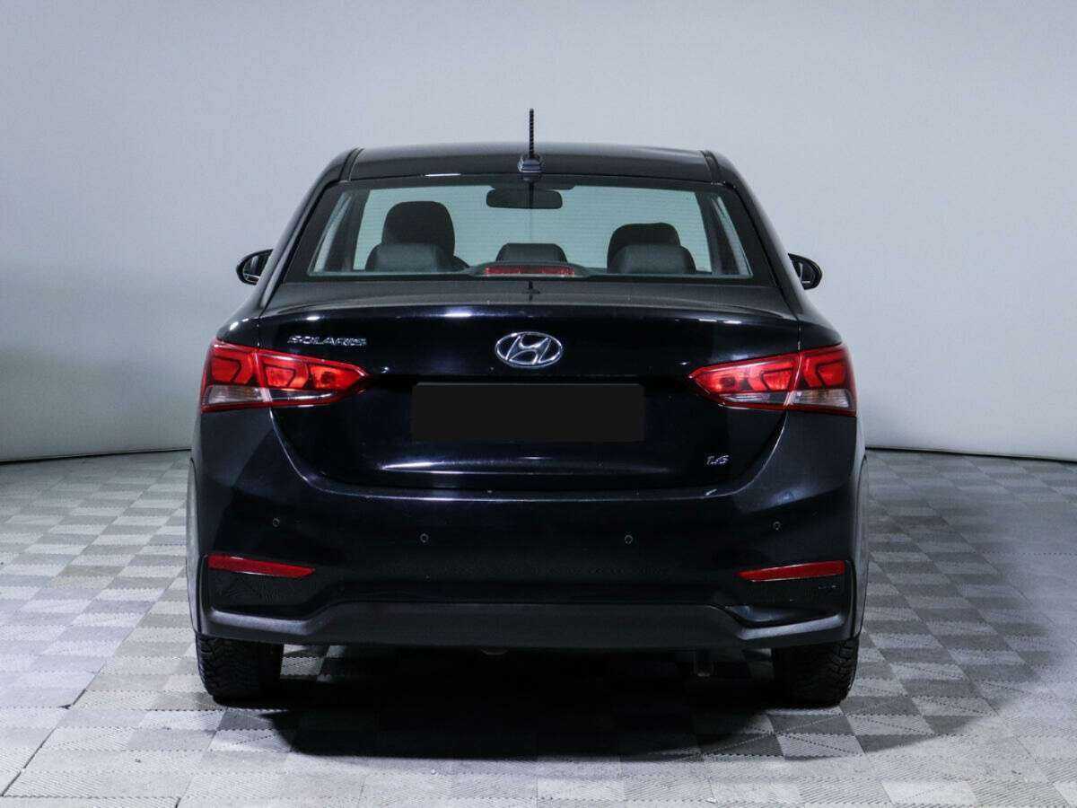 Hyundai Solaris с пробегом — 2018 год. Фото: #4