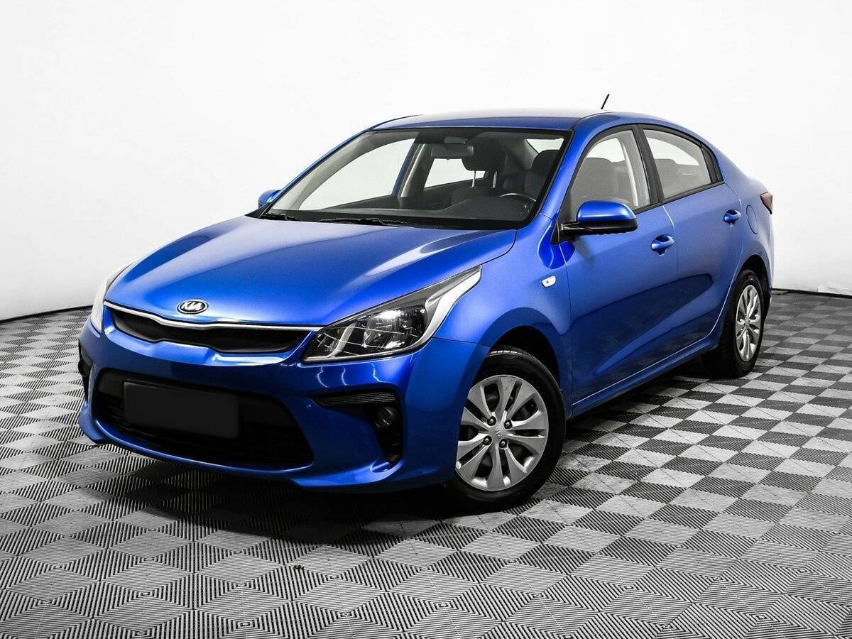 Kia Rio с пробегом — 2018 год. Посмотреть фото