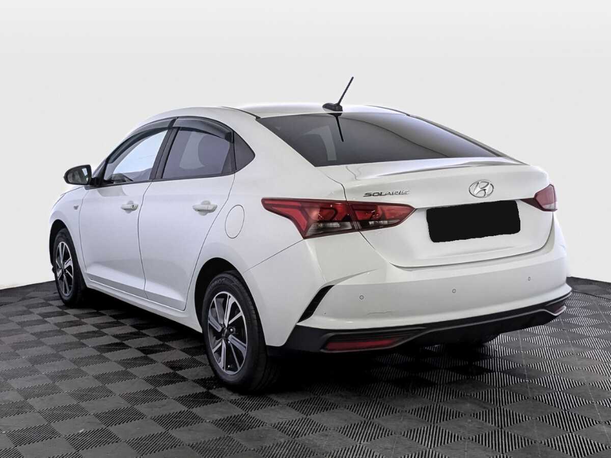 Hyundai Solaris с пробегом — 2020 год. Фото: #6