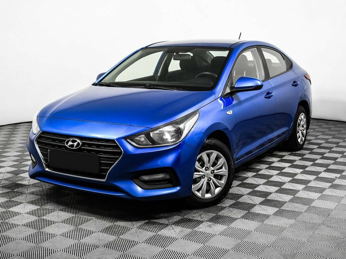 Hyundai Solaris с пробегом — 2017 год. Посмотреть фото