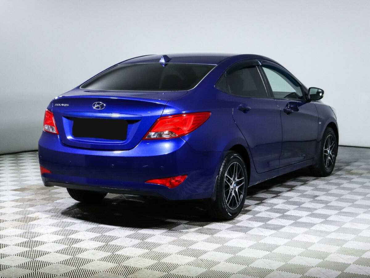 Hyundai Solaris с пробегом — 2016 год. Фото: #3