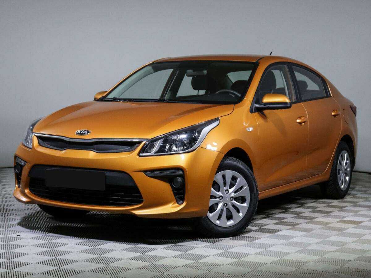 Kia Rio с пробегом — 2017 год. Посмотреть фото