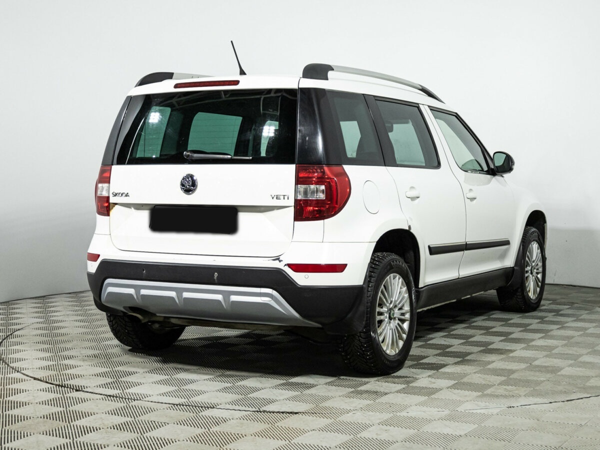 Skoda Yeti с пробегом — 2015 год. Фото: #4