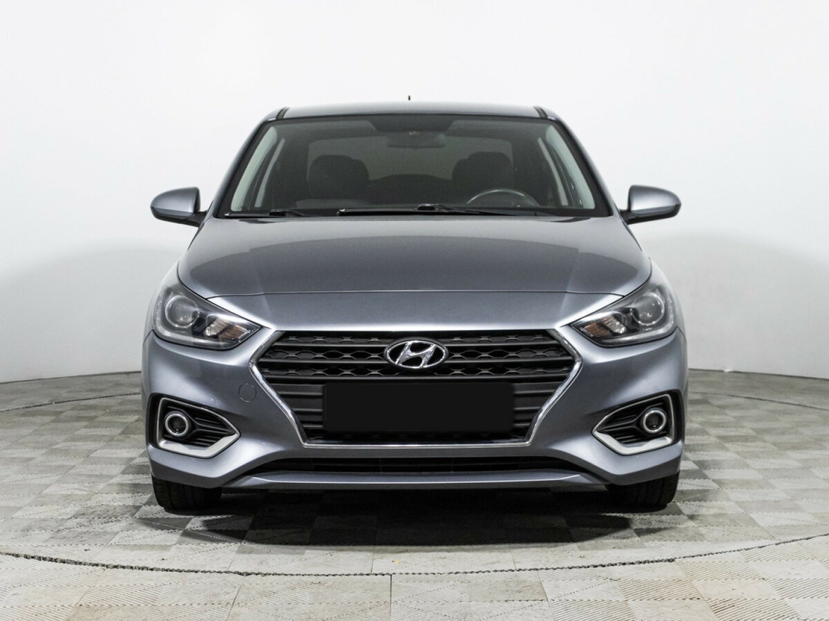Hyundai Solaris с пробегом — 2018 год. Фото: #1