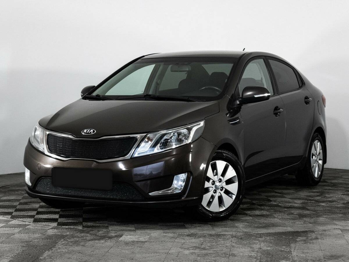 Kia Rio с пробегом — 2014 год. Посмотреть фото