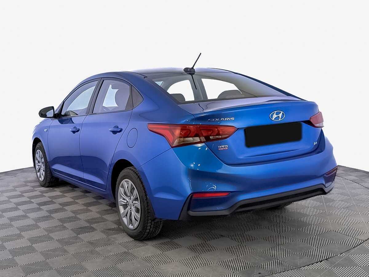 Hyundai Solaris с пробегом — 2018 год. Фото: #6