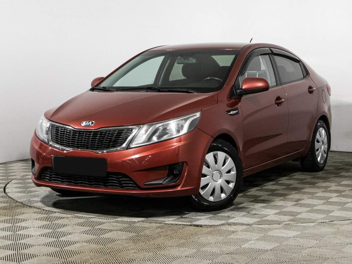 Kia Rio с пробегом — 2014 год. Фото: #0
