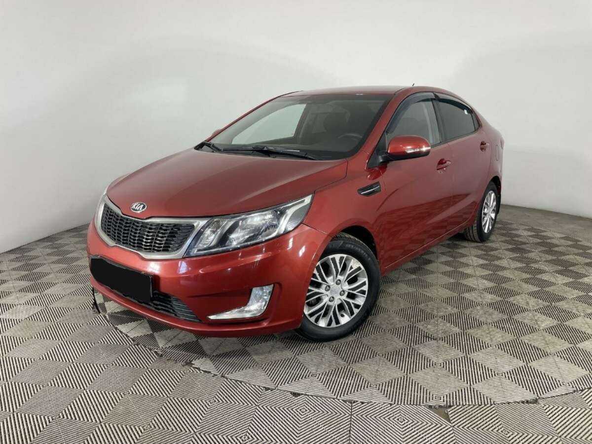 Kia Rio с пробегом — 2013 год. Посмотреть фото