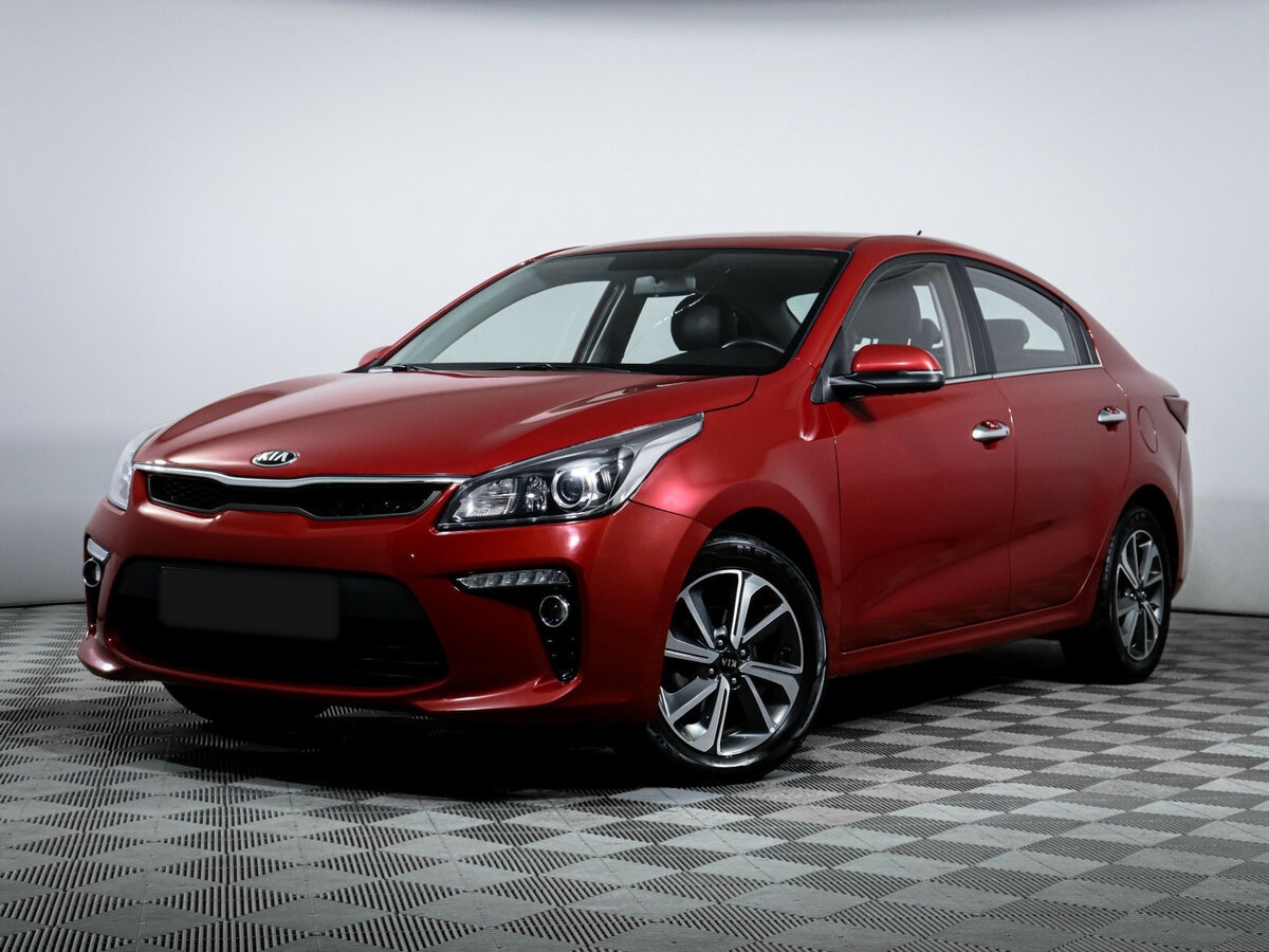 Kia Rio с пробегом — 2020 год. Посмотреть фото