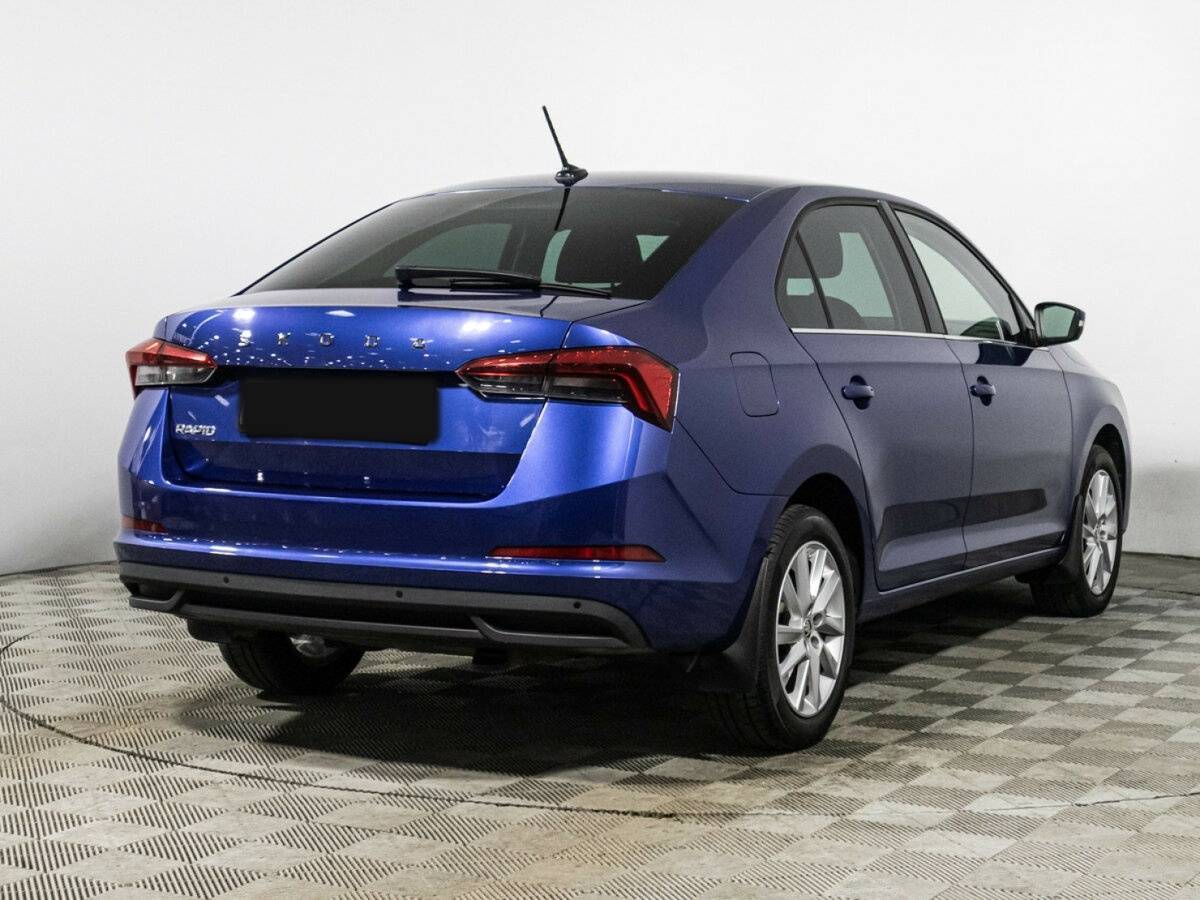Skoda Rapid с пробегом — 2021 год. Фото: #4