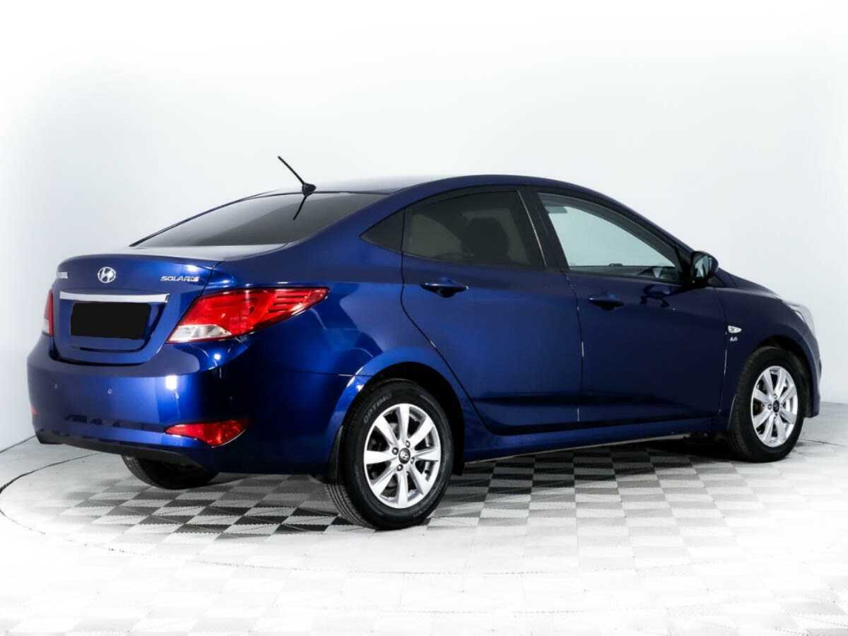 Hyundai Solaris с пробегом — 2015 год. Фото: #4