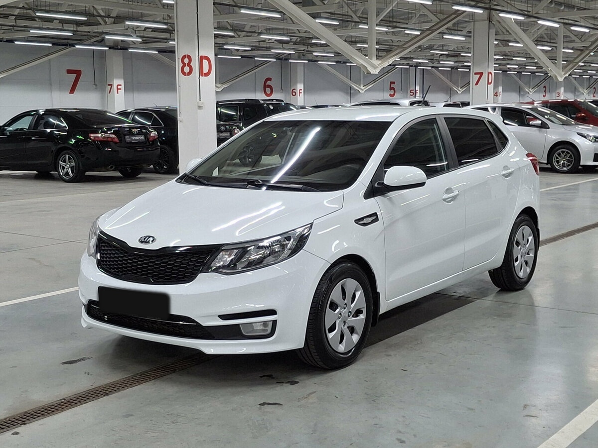 Kia Rio с пробегом — 2017 год. Посмотреть фото