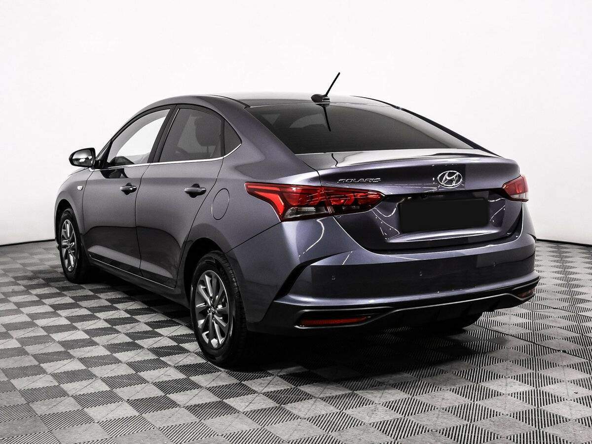 Hyundai Solaris с пробегом — 2021 год. Фото: #6