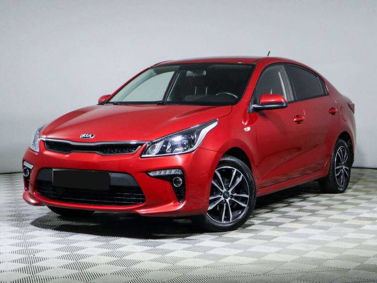 Kia Rio с пробегом — 2019 год. Посмотреть фото