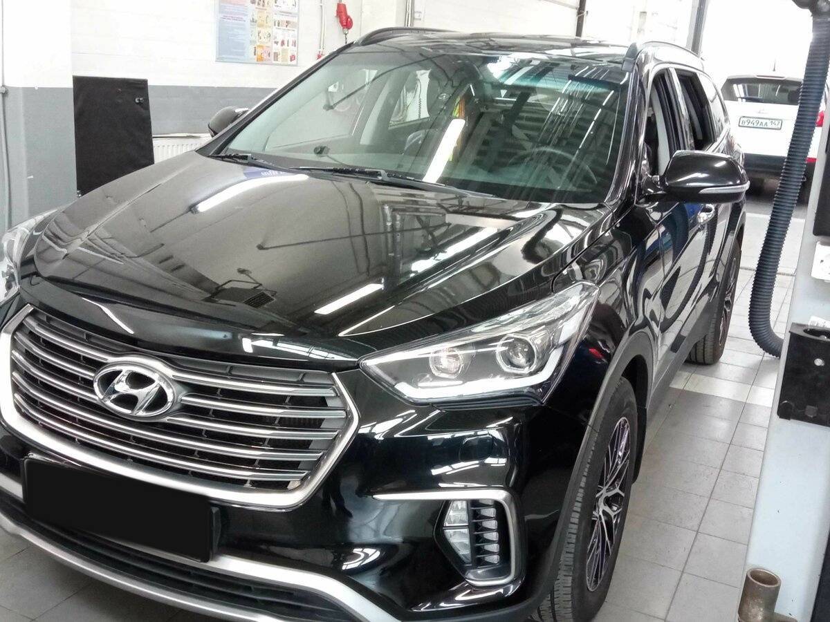 Hyundai Santa Fe с пробегом — 2018 год. Посмотреть фото