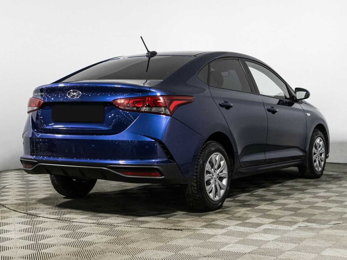 Hyundai Solaris с пробегом — 2021 год. Фото: #4