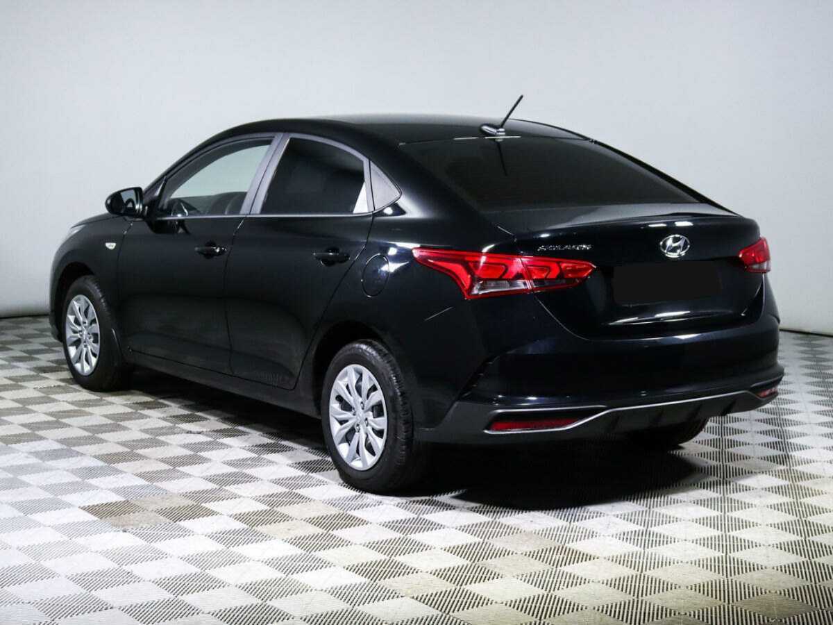 Hyundai Solaris с пробегом — 2021 год. Фото: #5
