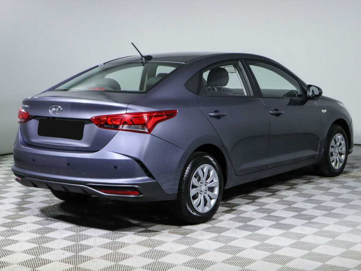 Hyundai Solaris с пробегом — 2021 год. Фото: #3