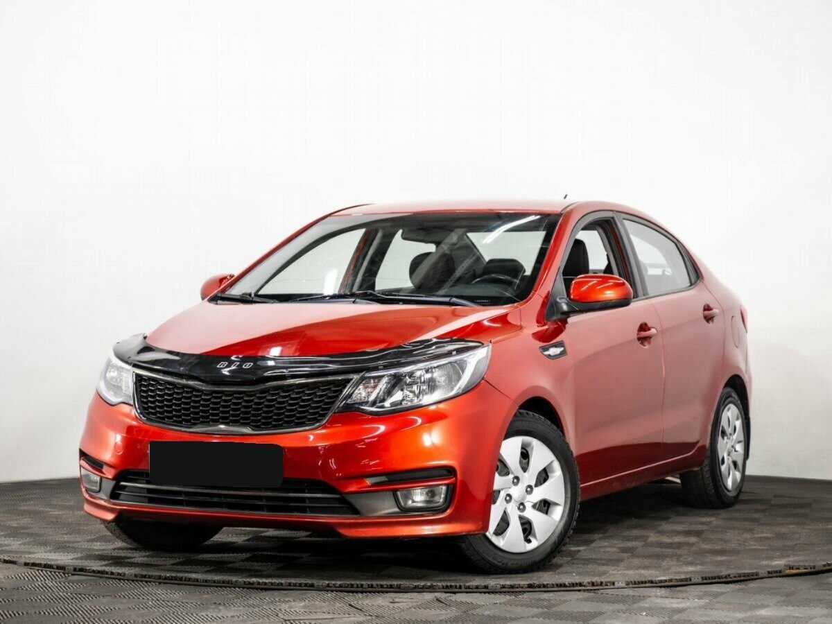 Kia Rio с пробегом — 2016 год. Посмотреть фото
