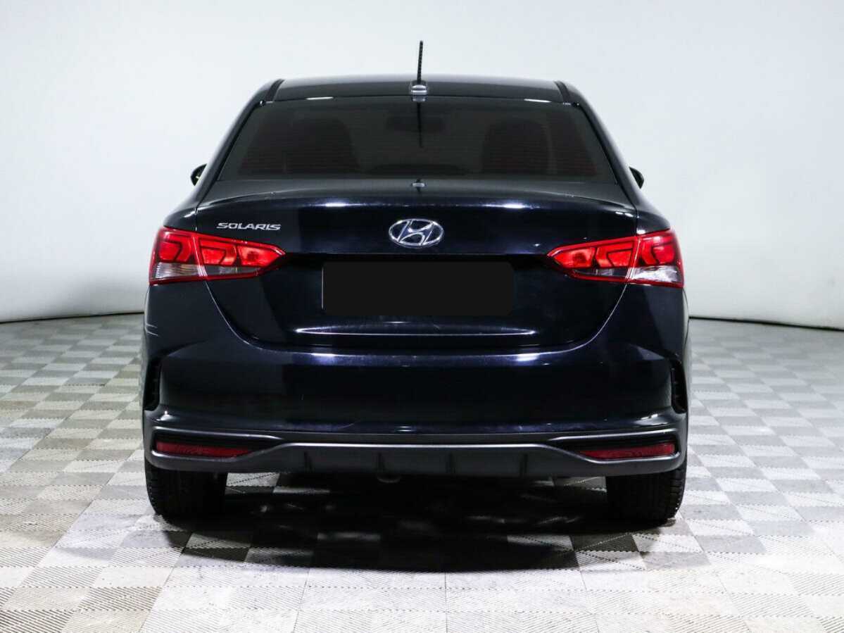 Hyundai Solaris с пробегом — 2021 год. Фото: #5