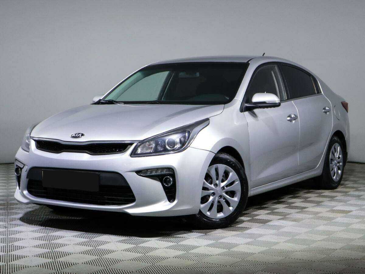 Kia Rio с пробегом — 2018 год. Посмотреть фото