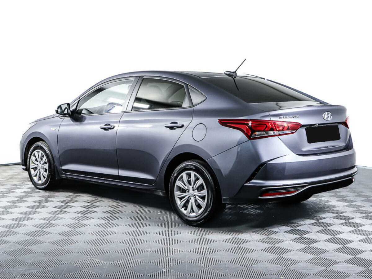 Hyundai Solaris с пробегом — 2021 год. Фото: #6