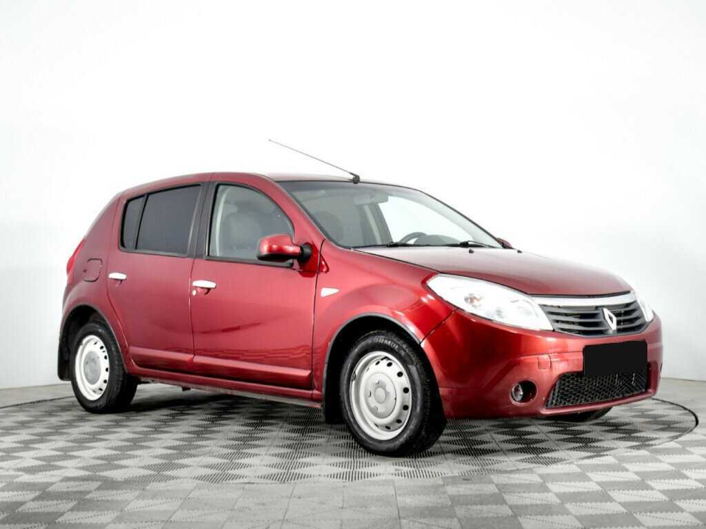 Renault Sandero с пробегом — 2012 год. Фото: #2