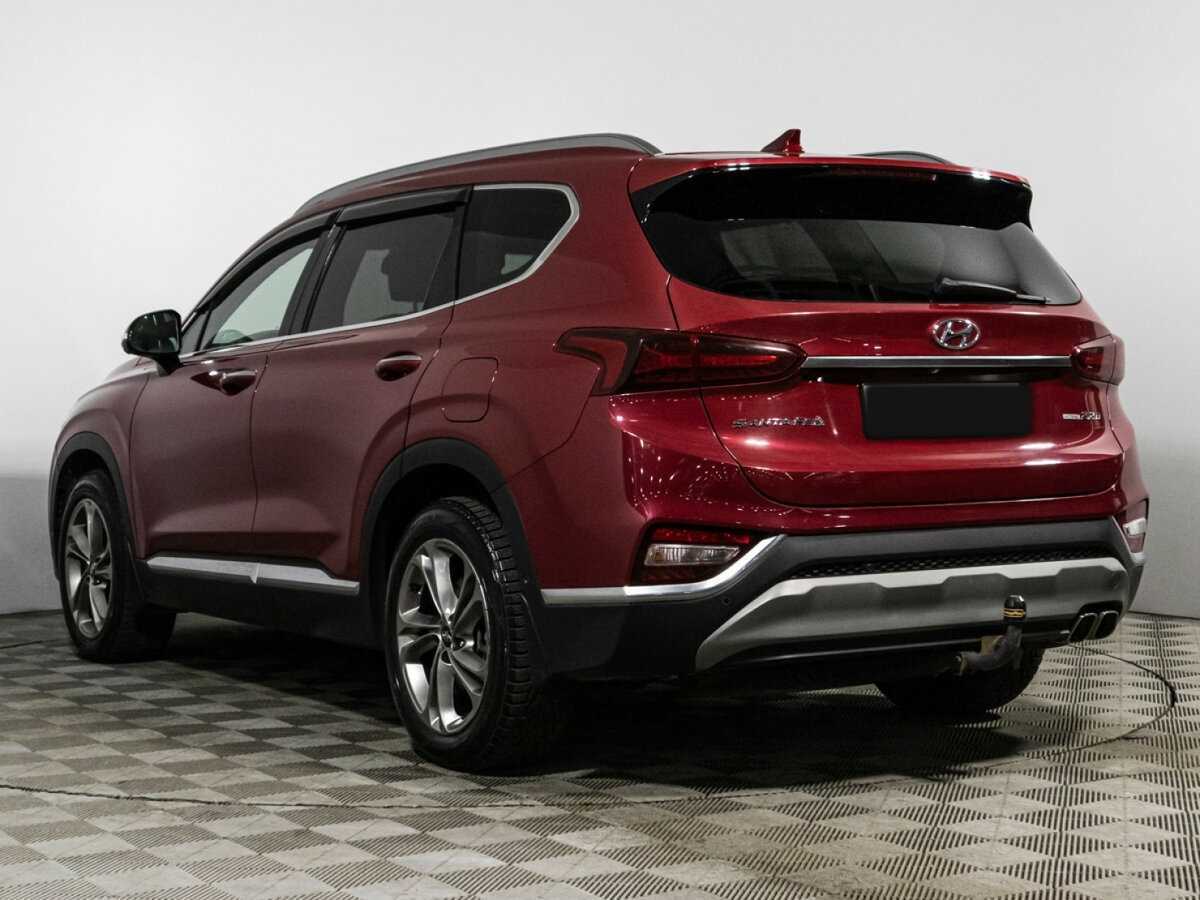 Hyundai Santa Fe с пробегом — 2019 год. Фото: #6