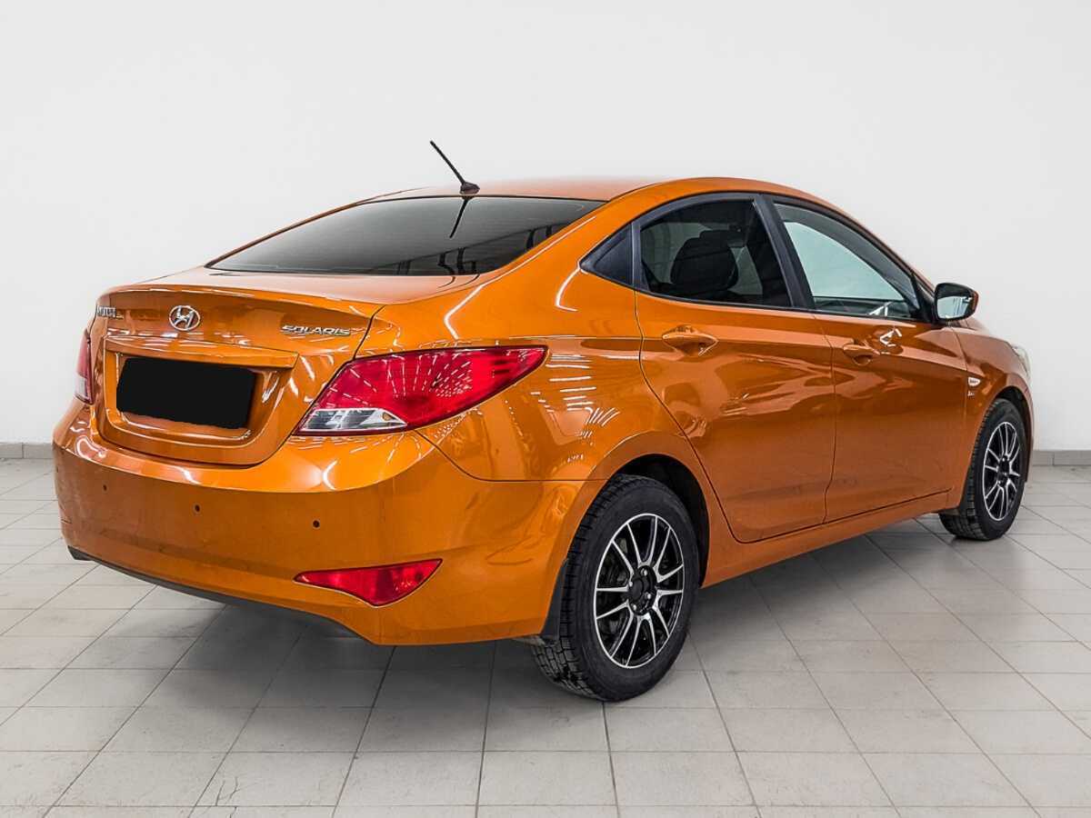 Hyundai Solaris с пробегом — 2015 год. Фото: #4