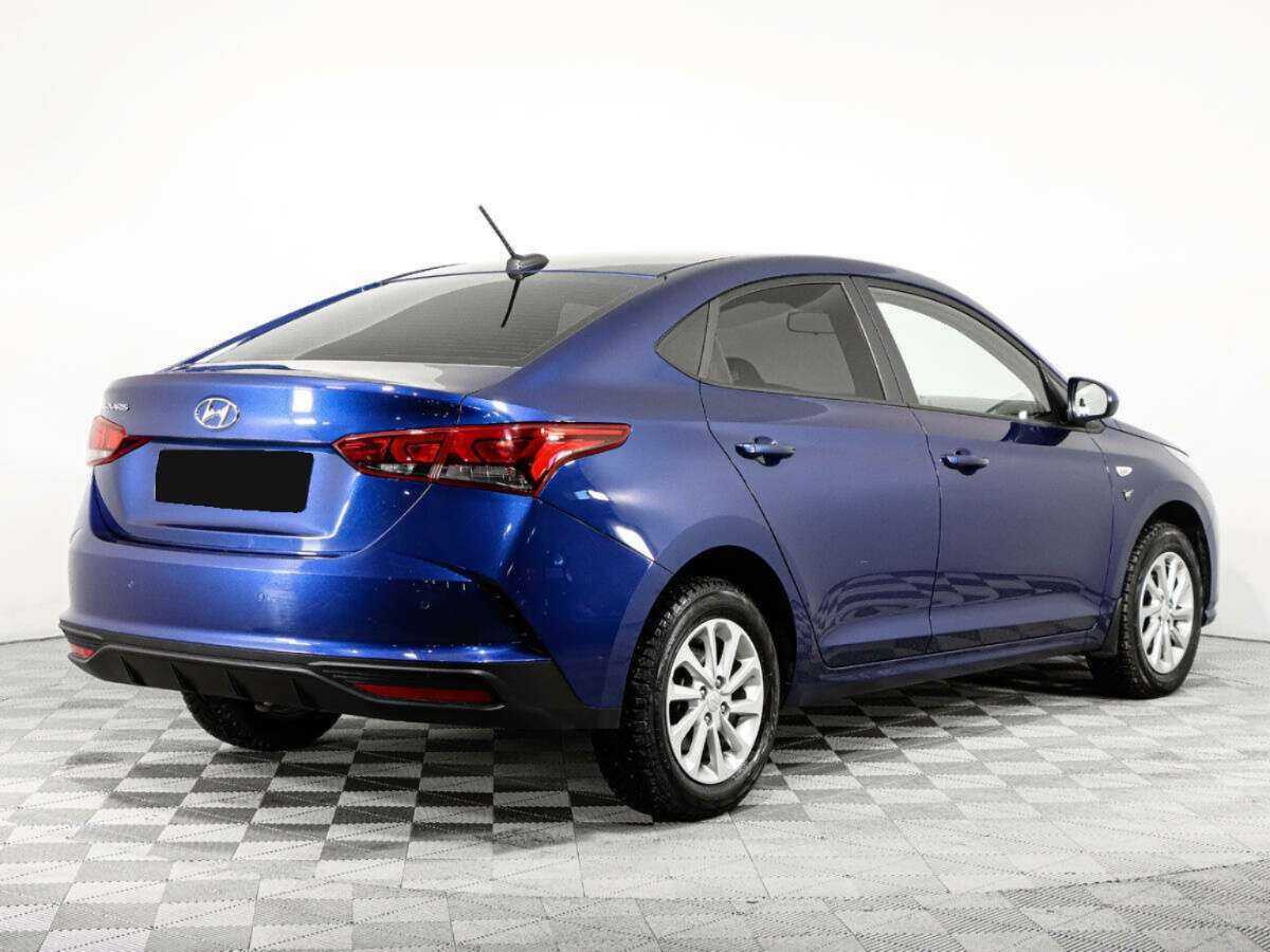 Hyundai Solaris с пробегом — 2021 год. Фото: #3