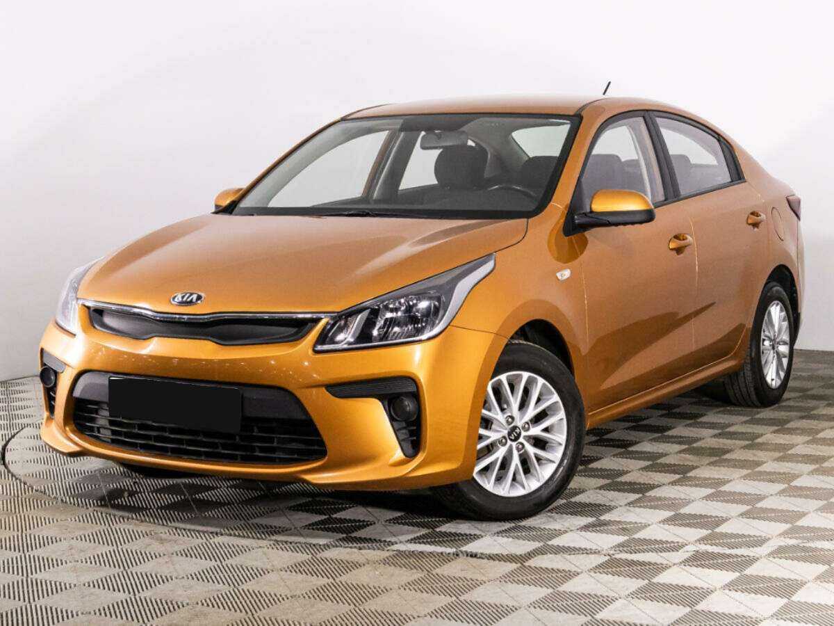 Kia Rio с пробегом — 2017 год. Фото: #0