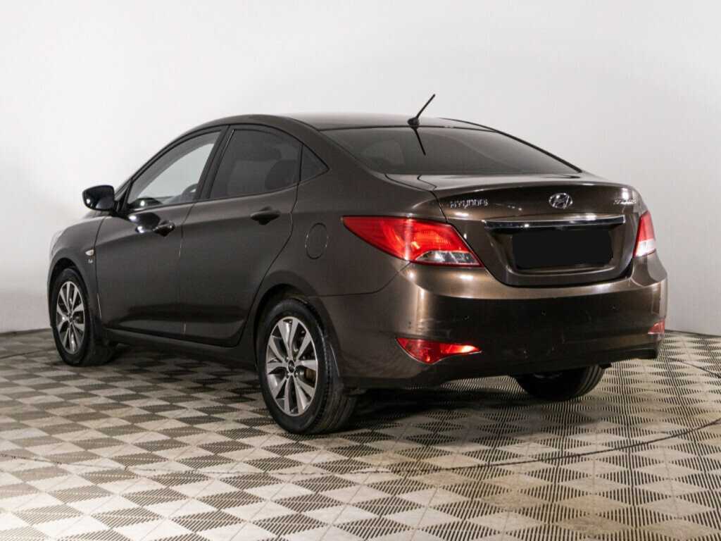 Hyundai Solaris с пробегом — 2015 год. Фото: #6