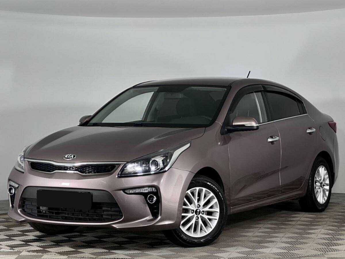 Kia Rio с пробегом — 2019 год. Посмотреть фото