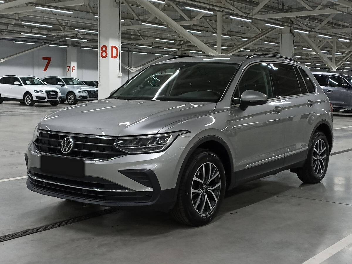 Volkswagen Tiguan с пробегом — 2021 год. Посмотреть фото