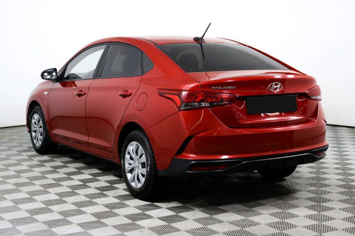 Hyundai Solaris с пробегом — 2020 год. Фото: #6