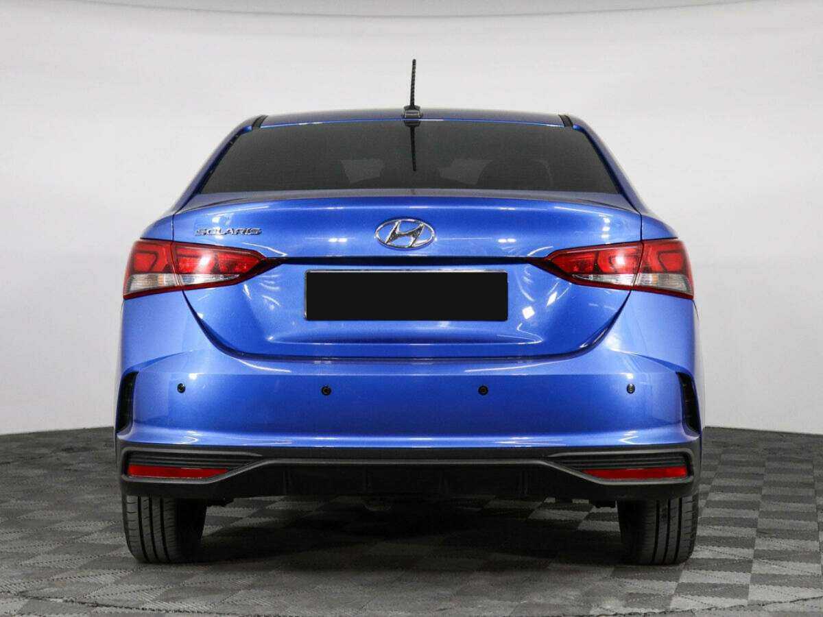 Hyundai Solaris с пробегом — 2021 год. Фото: #5