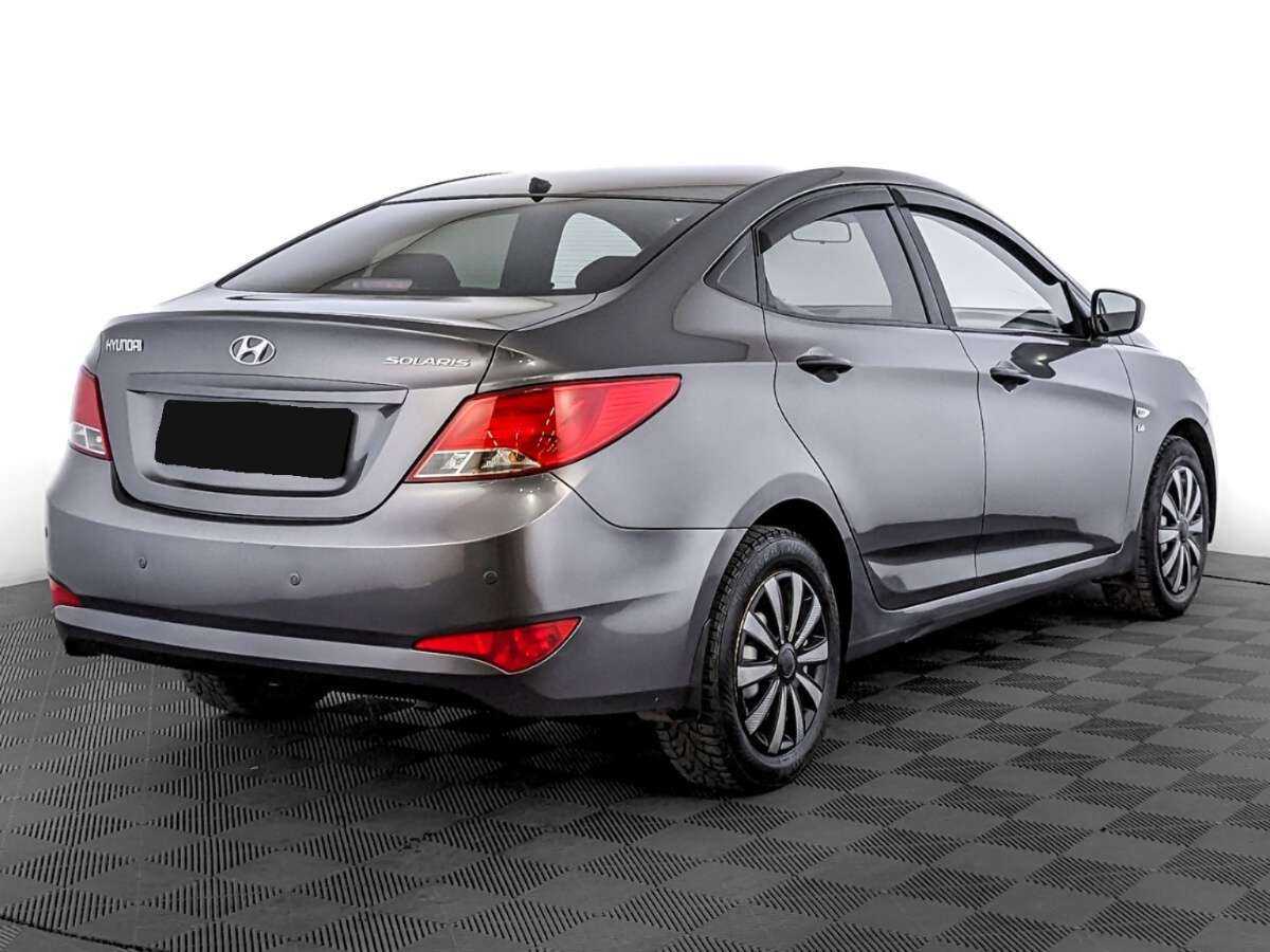 Hyundai Solaris с пробегом — 2015 год. Фото: #4