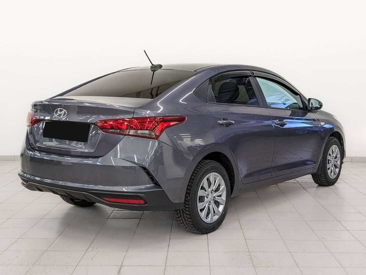 Hyundai Solaris с пробегом — 2021 год. Фото: #4